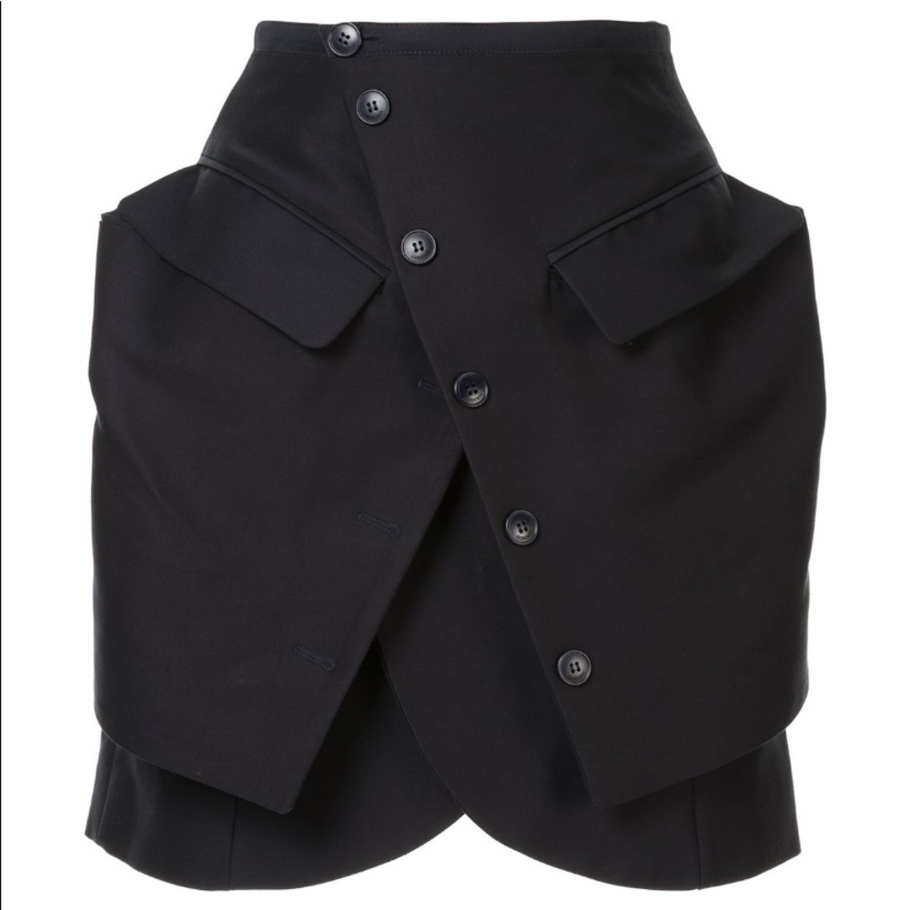NWT-Jacquemus Asymmetrical Skirt